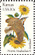 Western Meadowlark Sturnella neglecta  1982 State birds and flowers 50v sheet, p 10Â½x11