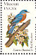 Eastern Bluebird Sialia sialis  1982 State birds and flowers 50v sheet, p 10Â½x11