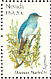 Mountain Bluebird Sialia currucoides  1982 State birds and flowers 50v sheet, p 10Â½x11