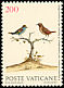 Goldcrest Regulus regulus  1989 Bird paintings 