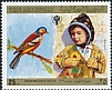 Eurasian Chaffinch Fringilla coelebs  1980 International year of the child 6v set