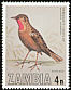 Grimwood's Longclaw Macronyx grimwoodi  1977 Birds of Zambia 