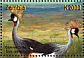 Grey Crowned Crane Balearica regulorum  2001 Animals of Africa 6v sheet