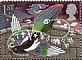Eurasian Magpie Pica pica  1991 Greetings stamps 10v booklet