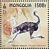 Mongolia 2023 Prehistoric animals of Mongolia 4v sheet