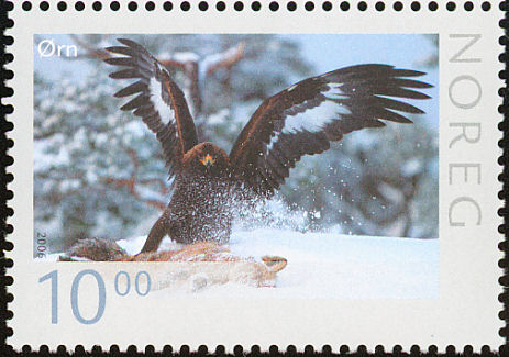 Birds on stamps Norway Text only with links to images