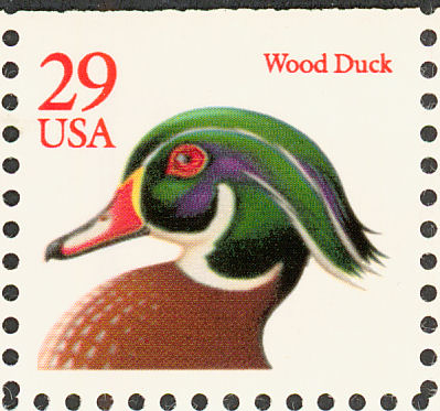 Wood Duck stamps mainly images gallery format